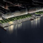 2012 Visualization of the redesign of famous boulevard Jungfernstieg in Hamburg (Germany) Architects: Wehberg Eppinger Schmidtke and Andrè Poitiers